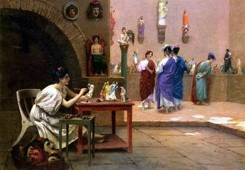 unknow artist Arab or Arabic people and life. Orientalism oil paintings  495 China oil painting art